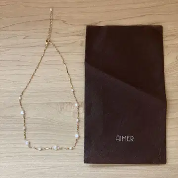 AIMER 펄 체인 목걸이