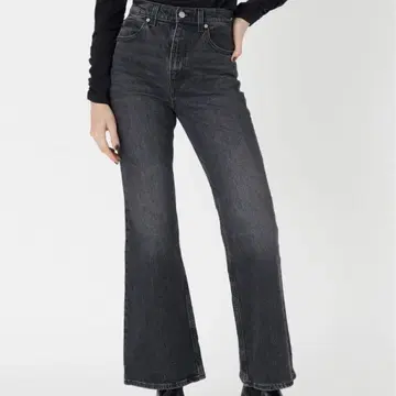 Levi's/리바이스 70S HIGH 플레어 블랙 JUST A HINT