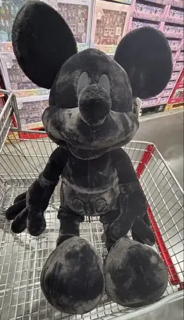 코스트코 미키 봉제 인형 블랙 약 100cm