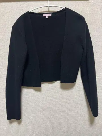 TOCCA 블랙 볼레로 가디건 XS