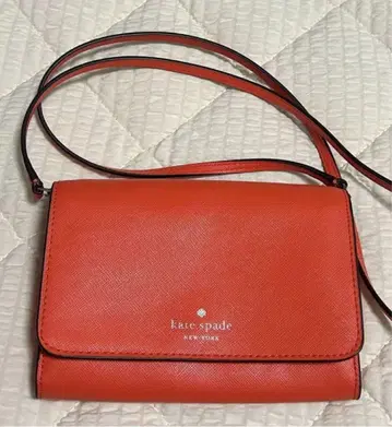 kate spade 레드 오렌지 숄더백