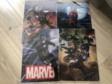 [개별 구매 가능] MARVEL 어벤져스 클리어 파일 4장 세트