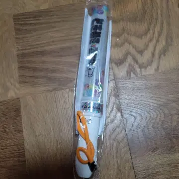 화이트 응원봉 컬러풀 장식 도키메키 선전부