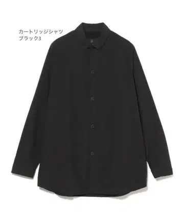테아토라 카트리지 셔츠 블랙 3