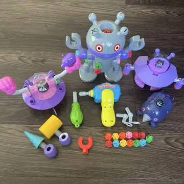 호빵맨 세균맨 조립 DIY 세트 치키치키 대변신