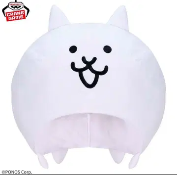 냥코 대전쟁 뒤집어 쓸 수 있는 고양이 봉제 인형 30cm