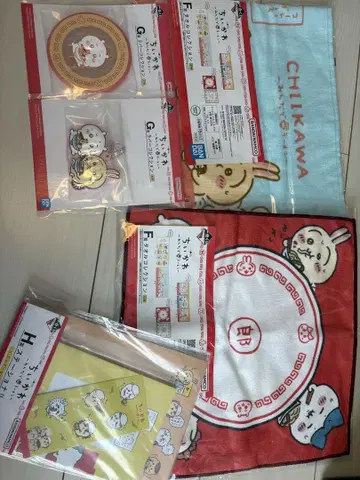 치이카와 (먼작귀) 1번 복권 5종 세트