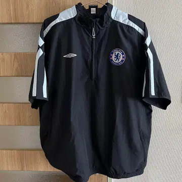 첼시 나일론 자켓 하프 지퍼 풋볼 축구 00s