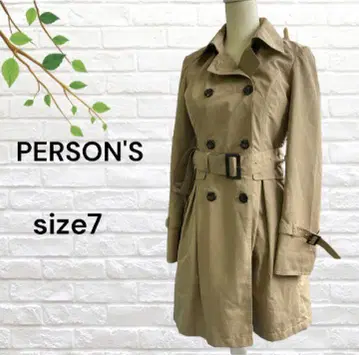 PERSONS 새상품급 퍼슨즈 트렌치코트 라이너 포함 스테디셀러