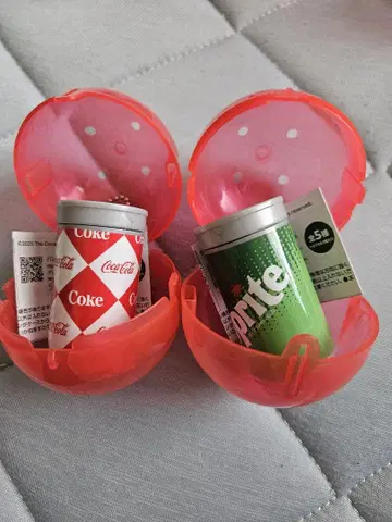 코카콜라 브랜드 스프라이트와 코카콜라 시크릿 세트