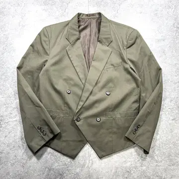 90s [ Vintage ] 마텐로/더블 자켓/모스그린/스다 마사키 단장