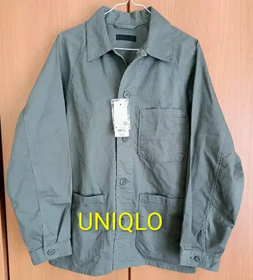 미사용 UNIQLO 남성용 자켓 카키 M