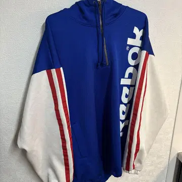 Reebok 하프 지퍼 후드티