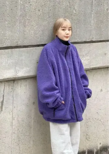 [ WHIMSIC ] 리버서블 보아 자켓