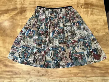 Lois CRAYON 빈티지 하와이안 스커트