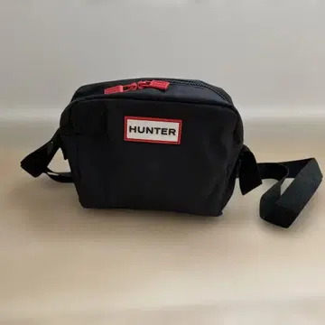 HUNTER 블랙 숄더백