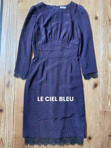 LE CIEL BLEU 도트 원피스