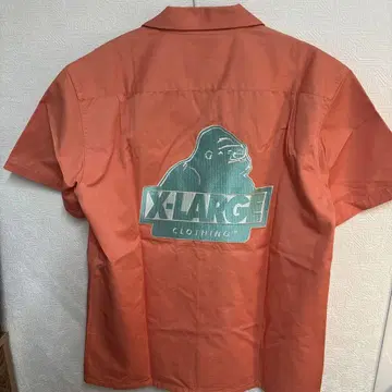 [새상품급] XLARGE 자수 오픈 카라 셔츠