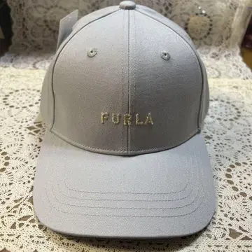 [ 미사용 새상품 ] FURLA(훌라) 프론트 로고 자수 캡 UV 가공