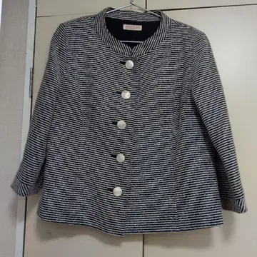 스트라이프 자켓 (네이비/화이트)