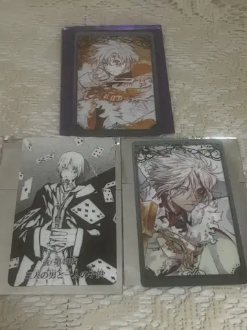 D.Gray-man 컬렉션 카드 3점