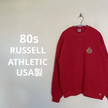 80s RUSSELL ATHLETIC USA제 맨투맨 레드