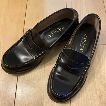 새상품급 HARUTA 로퍼 24.0cm 천연 가죽