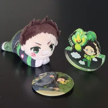 SAKAMOTO DAYS 캔뱃지 하구캐릭터 컬렉션 마시모 헤이스케 세트