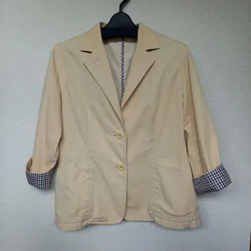 Aquascutum 베이지 테일러드 자켓