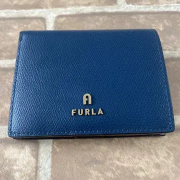 FURLA 네이비 접이식 지갑