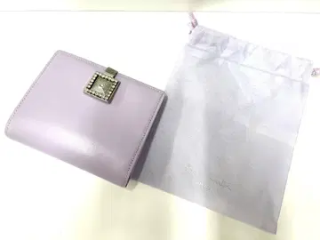 Paul Smith 폴스미스 라벤더 이단 접이식 지갑 수납 가방 포함