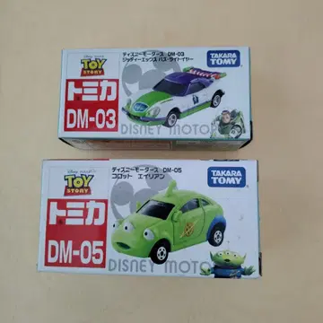 토미카 디즈니 모터스 DM-03 & DM-05 2대 세트