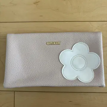 MARY QUANT 슈링크 데이지 패치 마스크 파우치