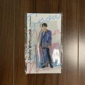 [미개봉 새상품] 와타나베 쇼타 아크릴 스탠드 Snow Man