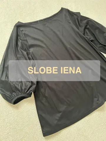 미사용 새상품 SLOBE IENA 슬로브 이에나 볼륨 슬리브 풀오버