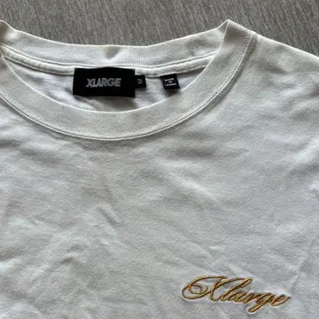 XLARGE 화이트 T셔츠