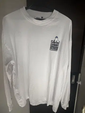 VISION STREET WEAR 긴팔 티셔츠 L 화이트 미사용 새상품