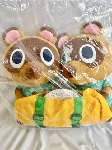 모여봐요 동물의 숲 제일복권 A상 밤돌이&낮돌이 티슈 케이스