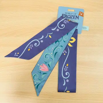 홍콩 디즈니랜드 겨울왕국 월드 오브 로즈 스카프