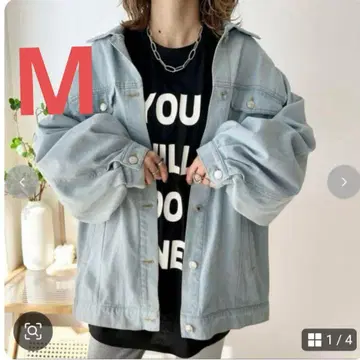 시마무라 mayo 데님 G 데님 자켓 M 사이즈 라이트 블루