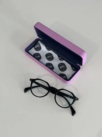 [ 새상품급 ] Zoff 검은색 테두리 안경 (도수 없음)