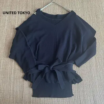 UNITED TOKYO 니트 앙상블 블랙