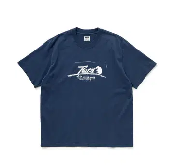 RATS SCRIPT LOGO WAY OF LIFE TEE XL 네이비