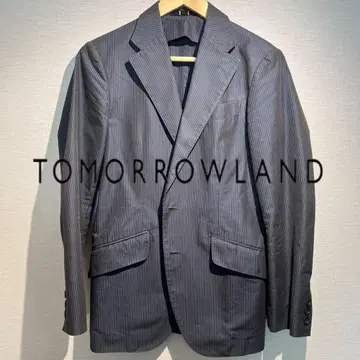얇은 소재 투모로우랜드 스트라이프 자켓 자켓빵 TOMORROWLAND