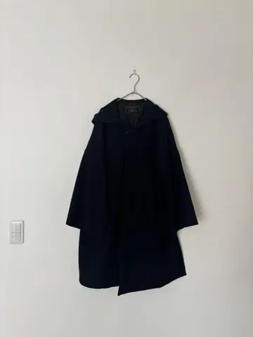 RERACS 후드 부착 네이비 코트