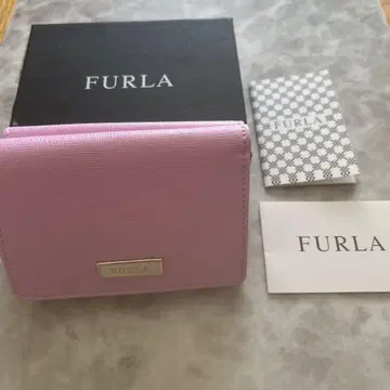 미사용 FURLA 훌라 핑크 지갑