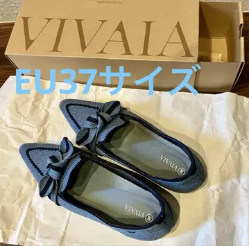 VIVAIA MICHELLE 2.0 플랫슈즈 EU37 데님 네이비