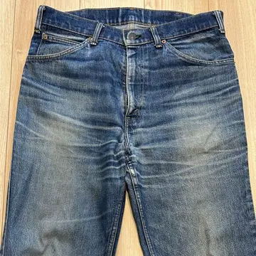 다크 블루 부츠컷 데님