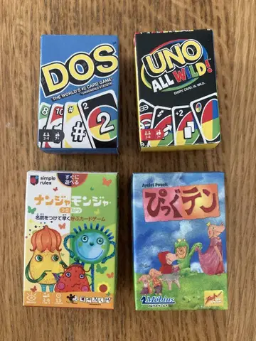 미니어처 카드 게임 컬렉션 UNO ALL WILDDOS 난쟈몬쟈
