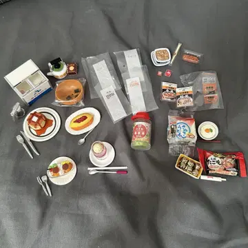 미니어처 푸드 세트 캡슐 토이 순 카페 미니어처 컬렉션